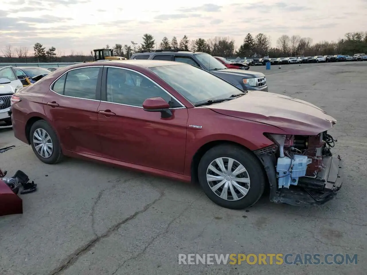 4 fotografías del automóvil dañado 4T1C31AK9LU519633 TOYOTA CAMRY 2020