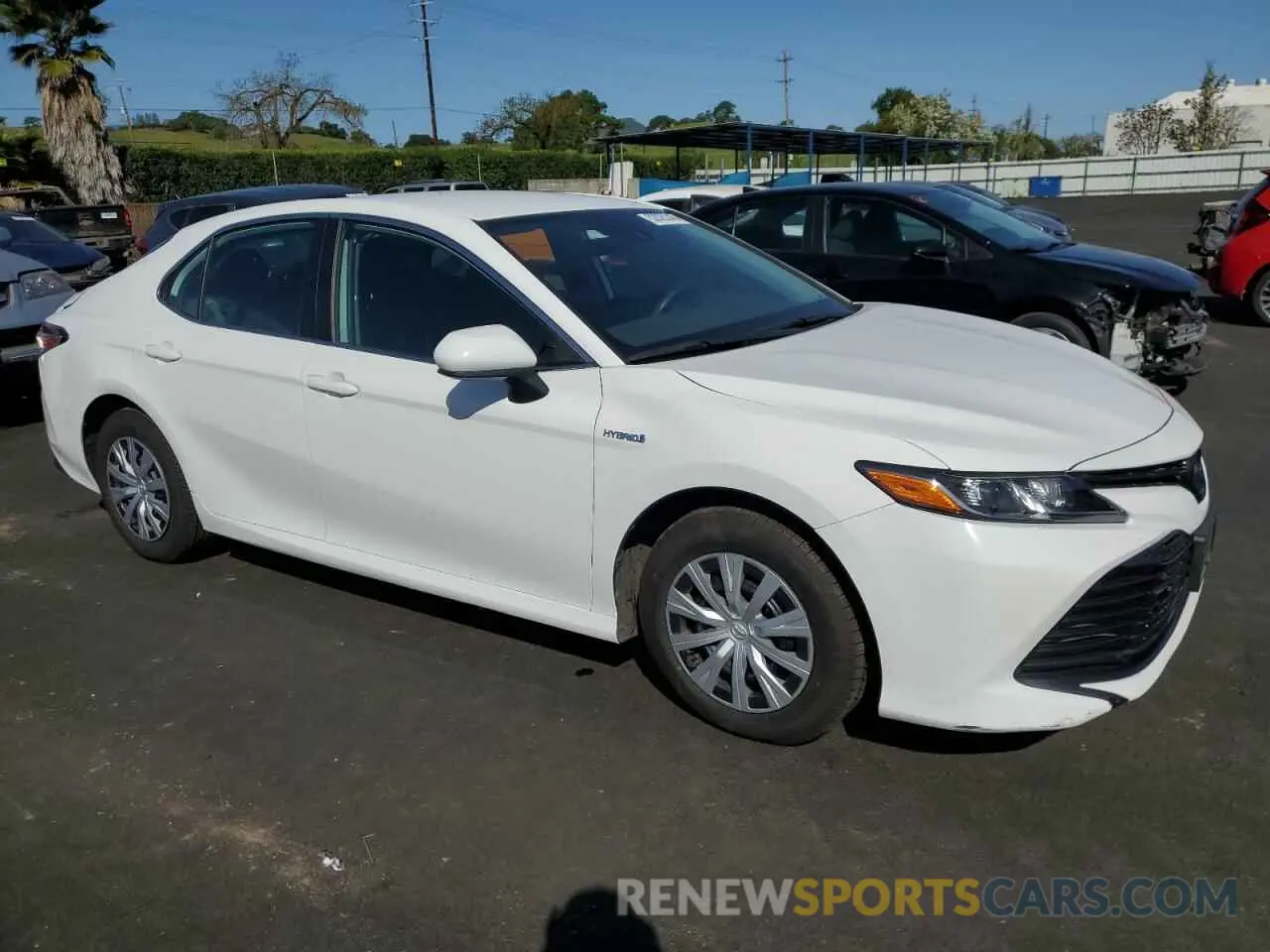 4 fotografías del automóvil dañado 4T1C31AK9LU535704 TOYOTA CAMRY 2020