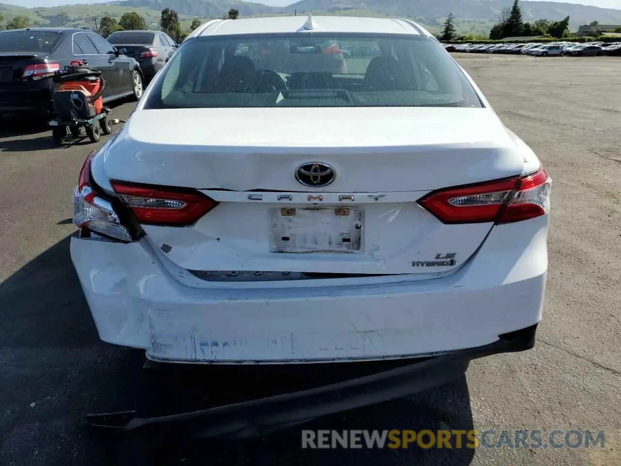 6 fotografías del automóvil dañado 4T1C31AK9LU535704 TOYOTA CAMRY 2020