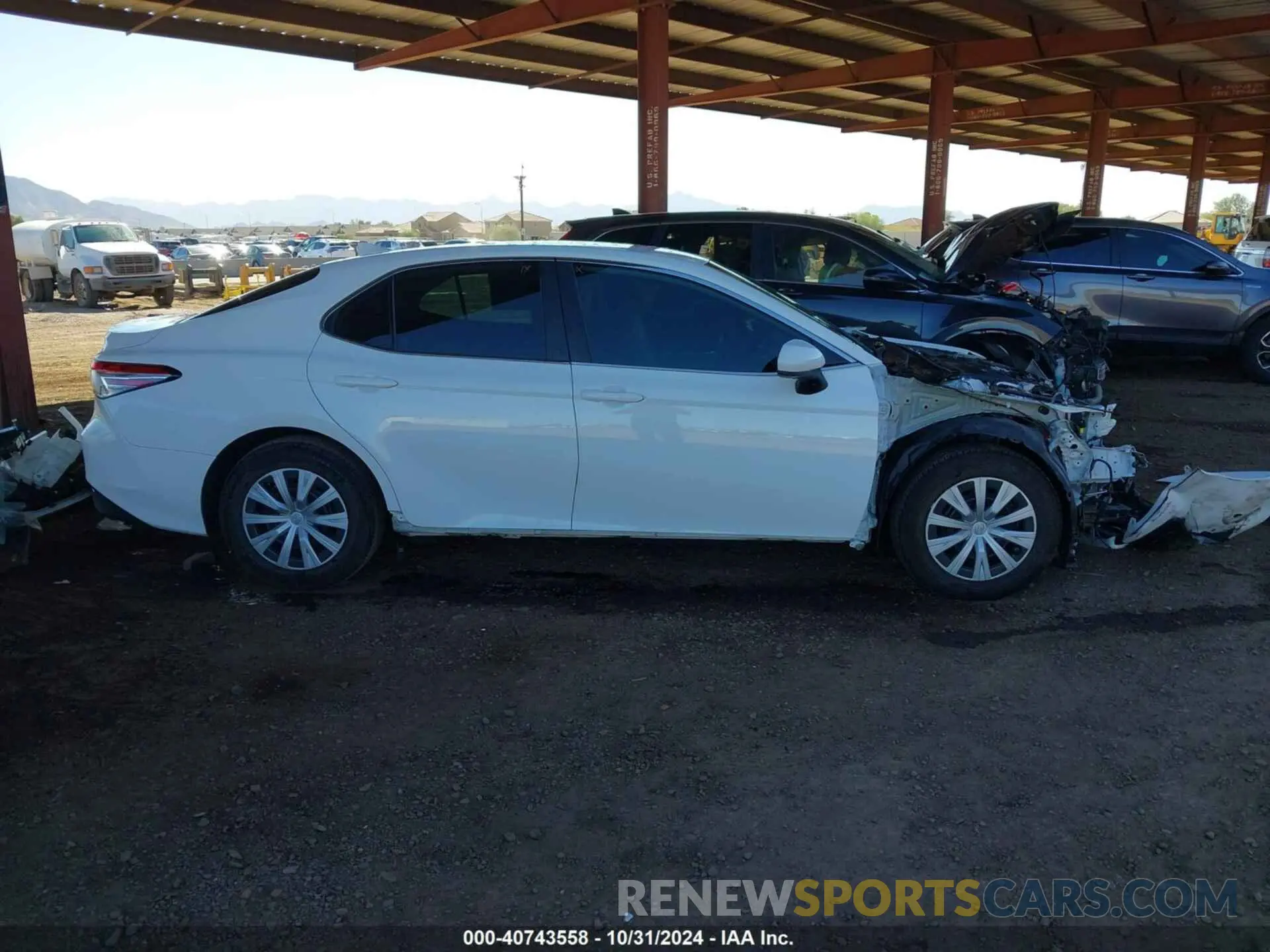13 fotografías del automóvil dañado 4T1C31AKXLU524615 TOYOTA CAMRY 2020