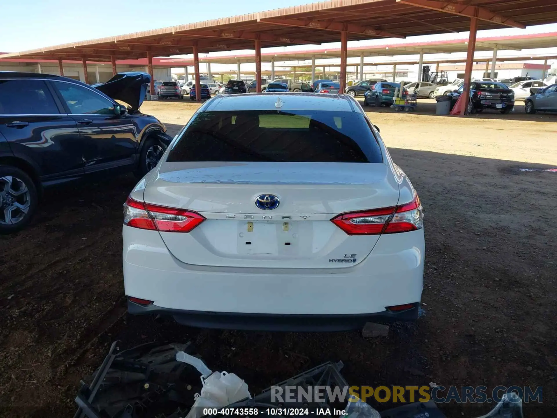 16 fotografías del automóvil dañado 4T1C31AKXLU524615 TOYOTA CAMRY 2020