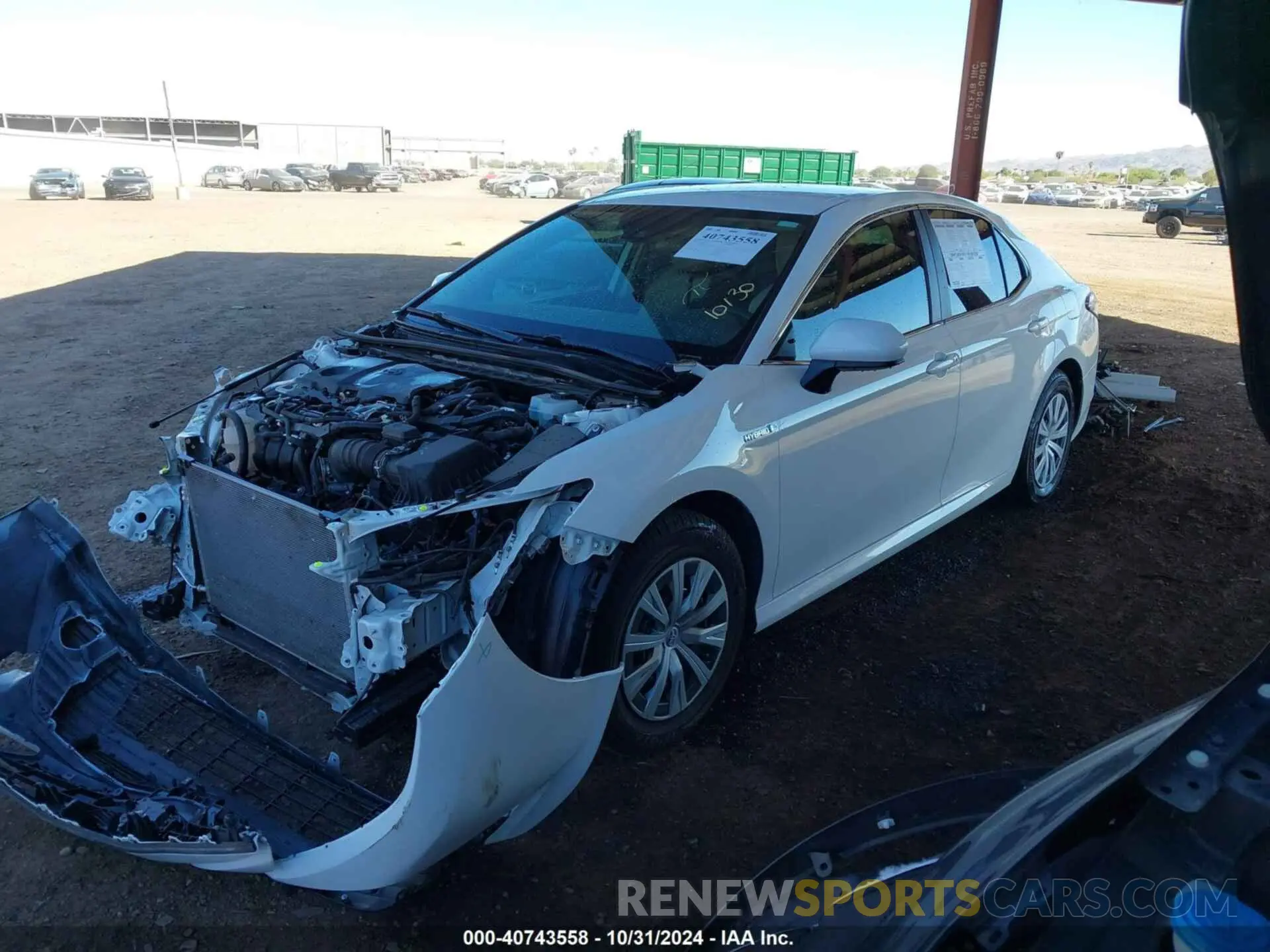 2 fotografías del automóvil dañado 4T1C31AKXLU524615 TOYOTA CAMRY 2020