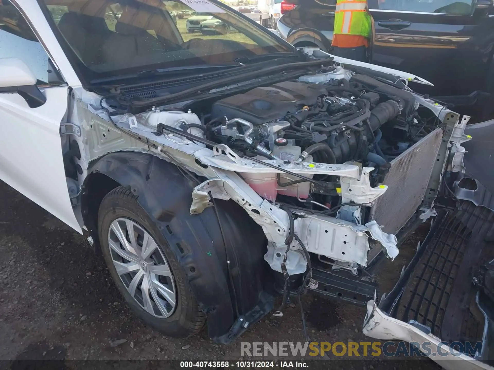 6 fotografías del automóvil dañado 4T1C31AKXLU524615 TOYOTA CAMRY 2020