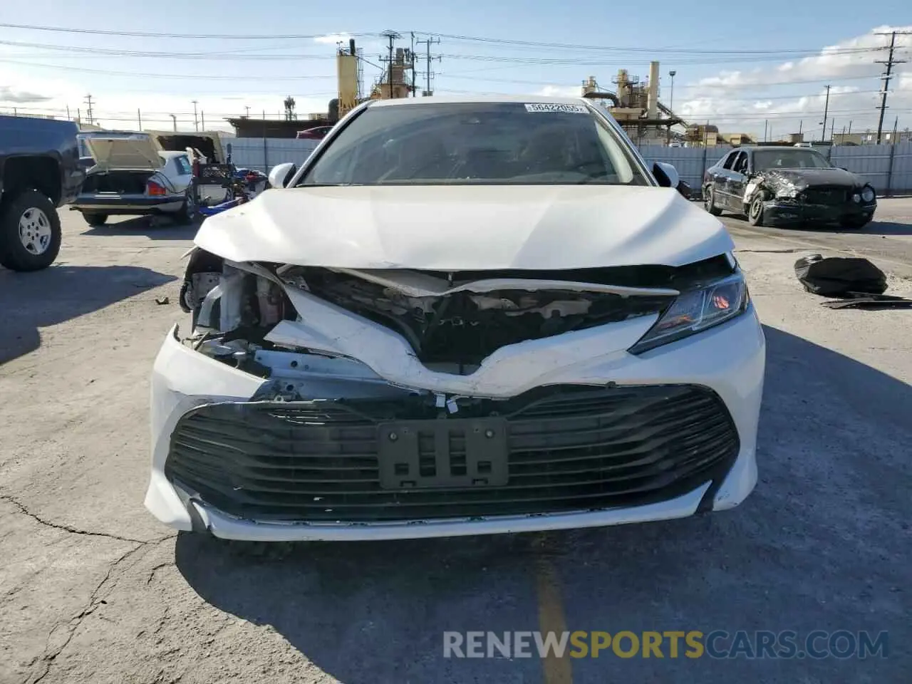 5 fotografías del automóvil dañado 4T1C31AKXLU526526 TOYOTA CAMRY 2020