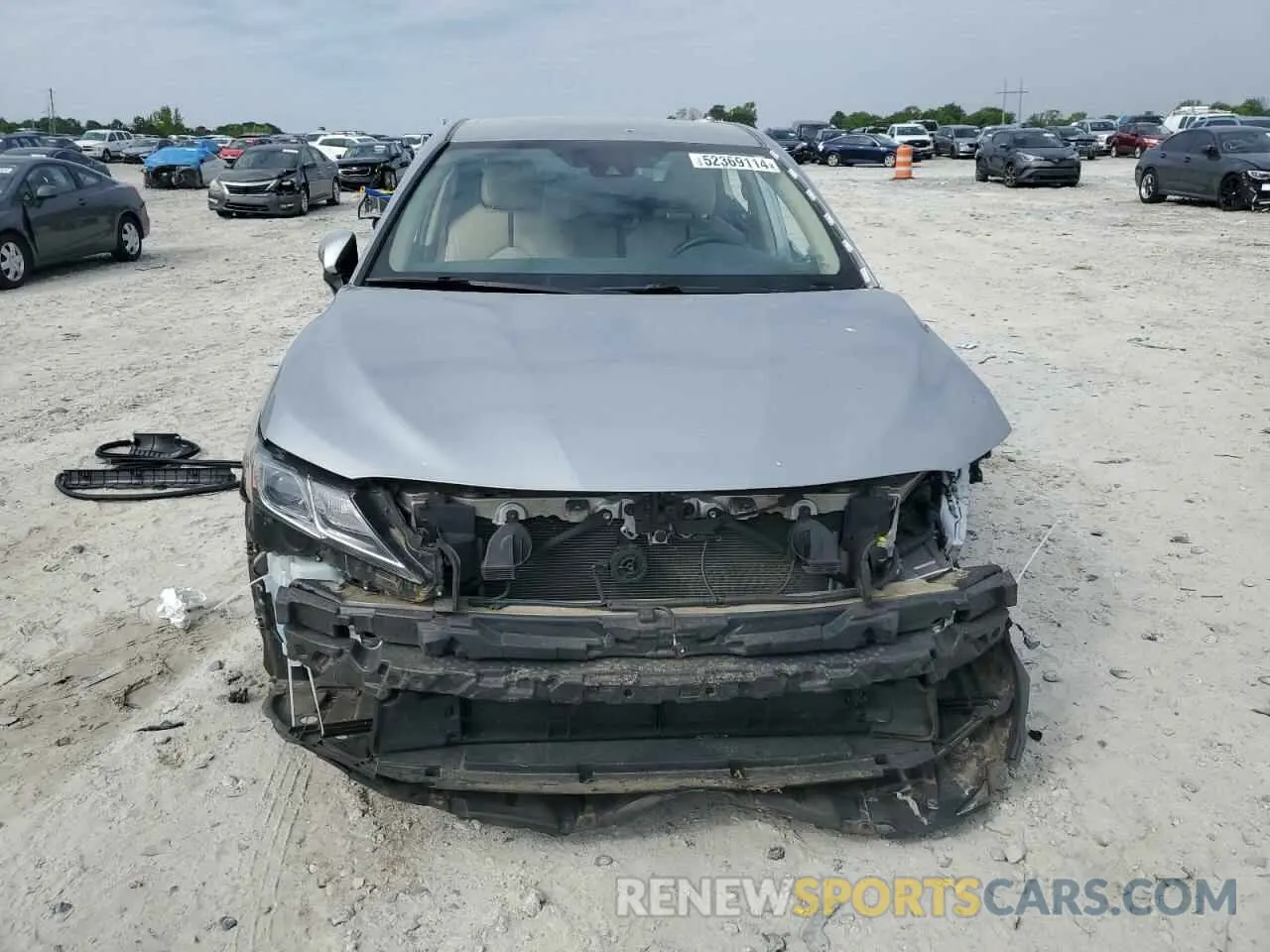 5 fotografías del automóvil dañado 4T1C31AKXLU536182 TOYOTA CAMRY 2020