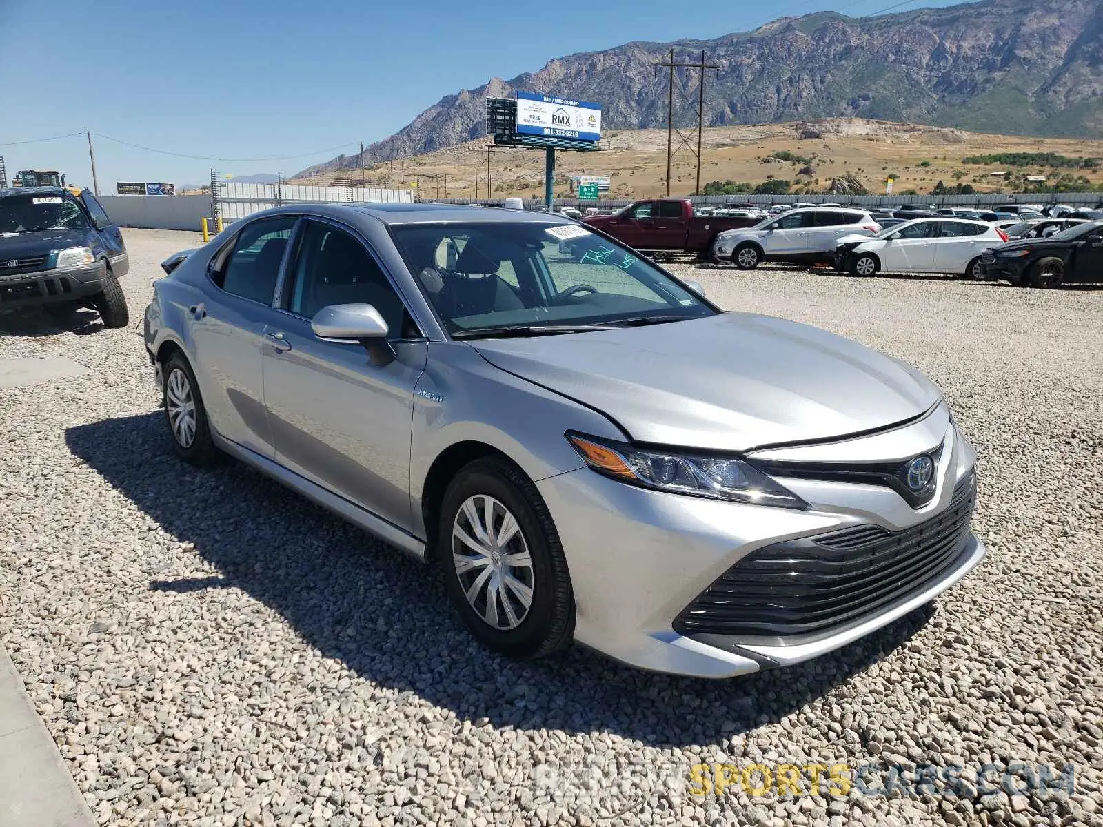 1 fotografías del automóvil dañado 4T1E31AK0LU529878 TOYOTA CAMRY 2020