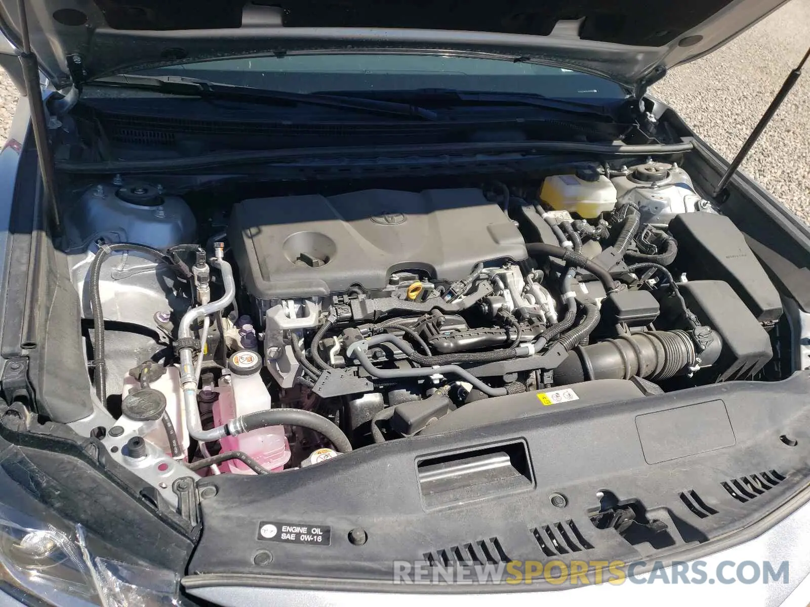 7 fotografías del automóvil dañado 4T1E31AK0LU529878 TOYOTA CAMRY 2020