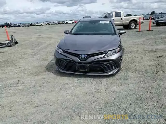 11 fotografías del automóvil dañado 4T1E31AK4LU532041 TOYOTA CAMRY 2020