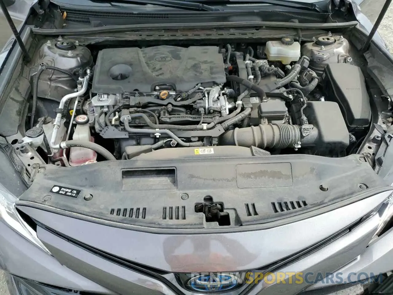 12 fotografías del automóvil dañado 4T1E31AK4LU532041 TOYOTA CAMRY 2020
