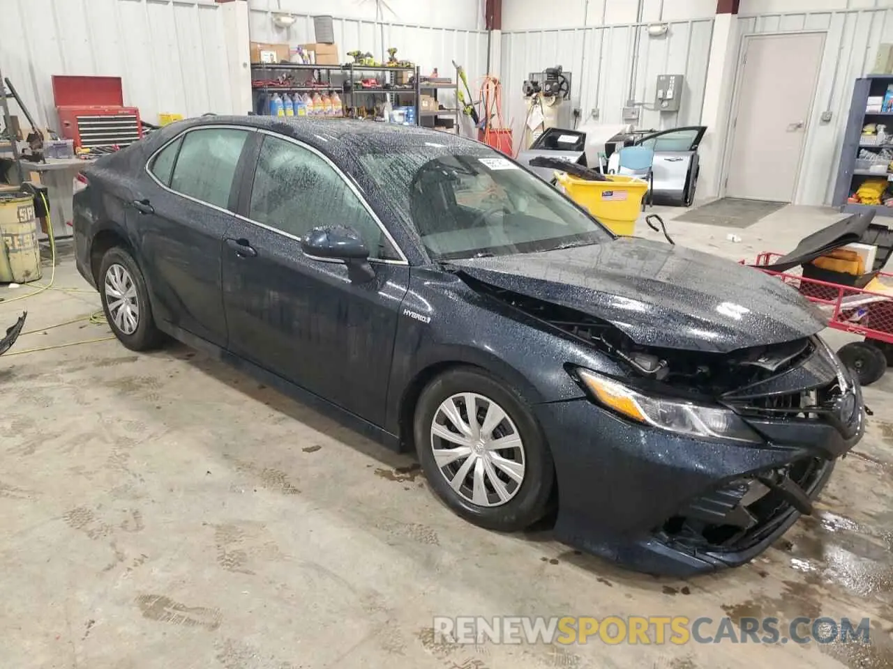 4 fotografías del automóvil dañado 4T1E31AK6LU525642 TOYOTA CAMRY 2020