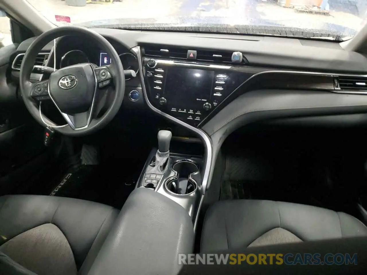8 fotografías del automóvil dañado 4T1E31AK6LU525642 TOYOTA CAMRY 2020