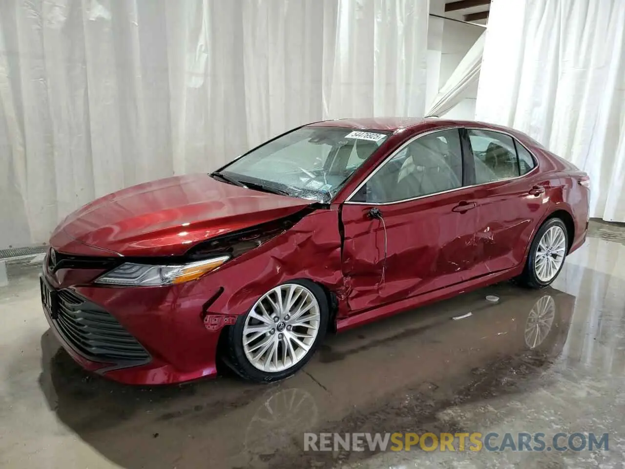 1 fotografías del automóvil dañado 4T1F11AK1LU300927 TOYOTA CAMRY 2020