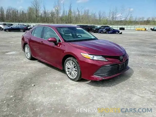 13 fotografías del automóvil dañado 4T1F11AK1LU300927 TOYOTA CAMRY 2020