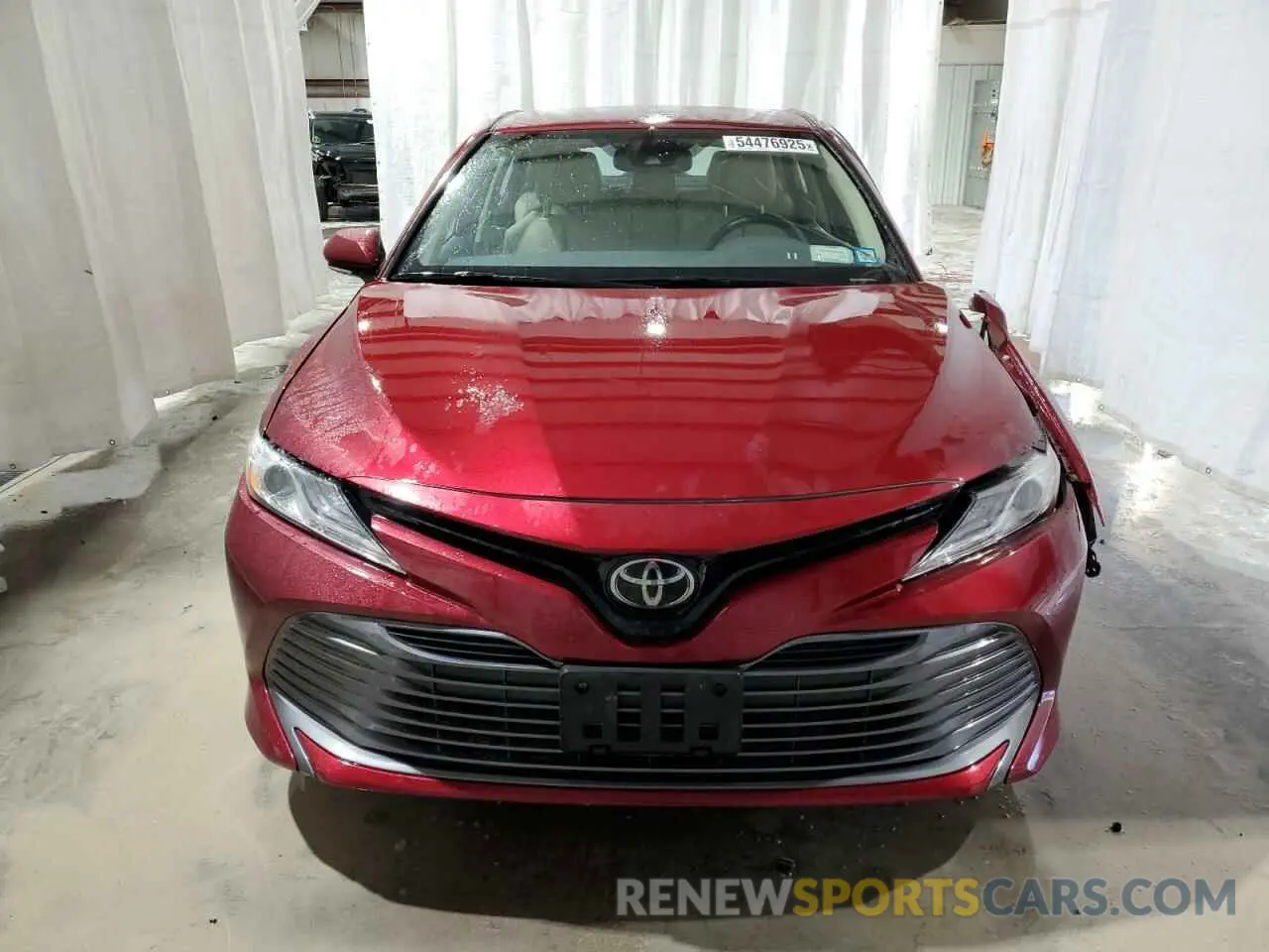 5 fotografías del automóvil dañado 4T1F11AK1LU300927 TOYOTA CAMRY 2020