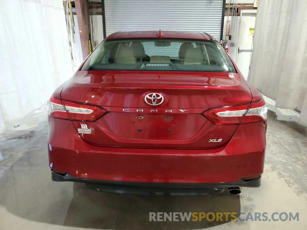 6 fotografías del automóvil dañado 4T1F11AK1LU300927 TOYOTA CAMRY 2020