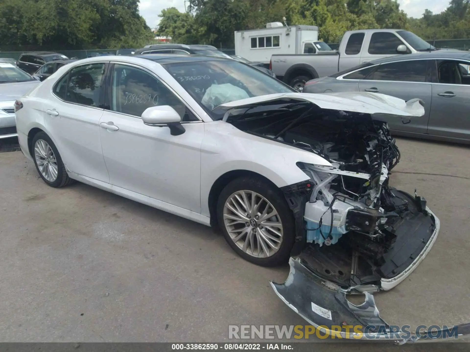 1 fotografías del automóvil dañado 4T1F11AK1LU914358 TOYOTA CAMRY 2020