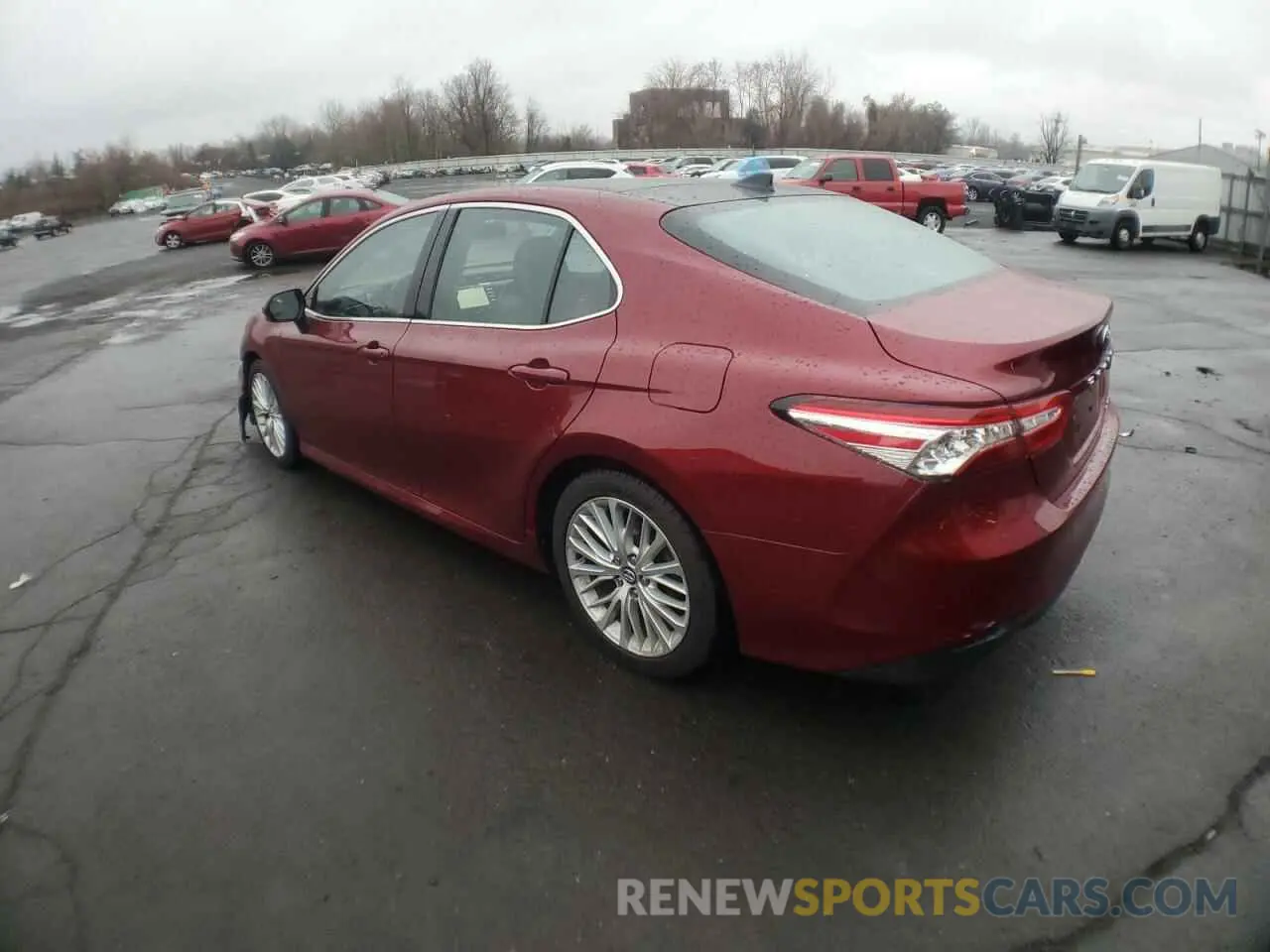 2 fotografías del automóvil dañado 4T1F11AK2LU899112 TOYOTA CAMRY 2020