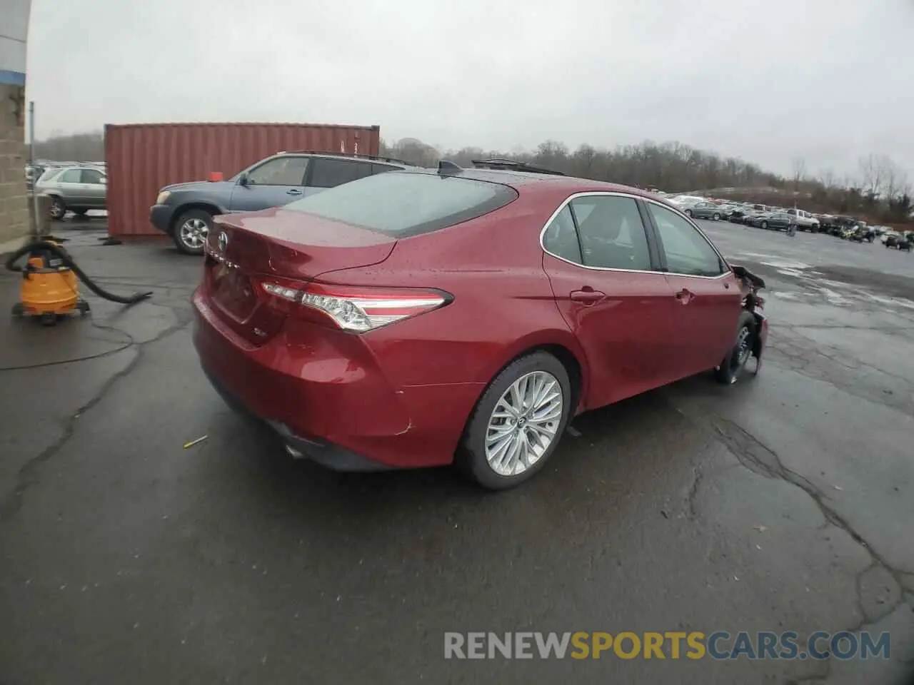 3 fotografías del automóvil dañado 4T1F11AK2LU899112 TOYOTA CAMRY 2020