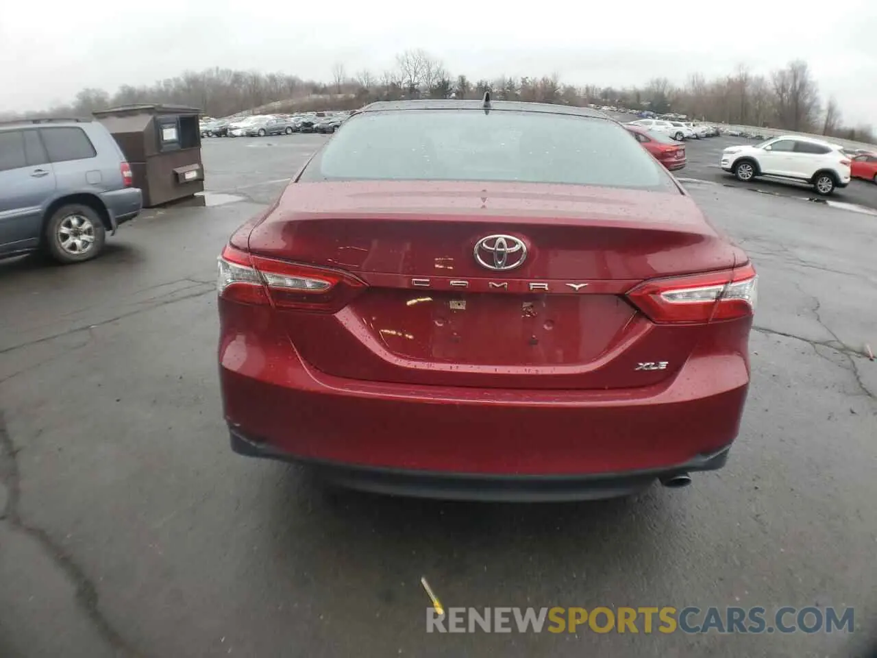 6 fotografías del automóvil dañado 4T1F11AK2LU899112 TOYOTA CAMRY 2020
