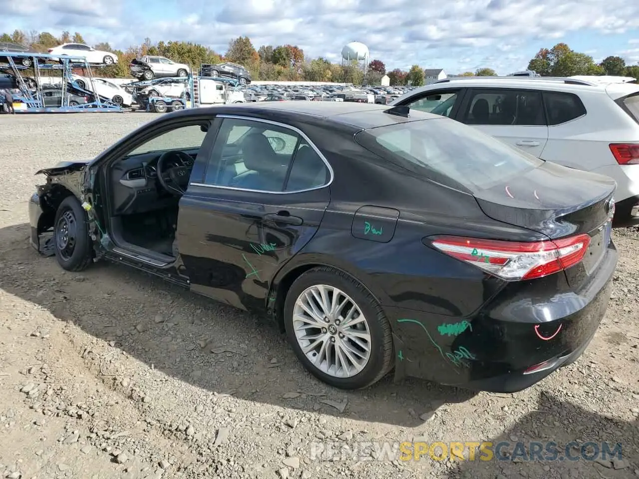 2 fotografías del automóvil dañado 4T1F11AK2LU899255 TOYOTA CAMRY 2020