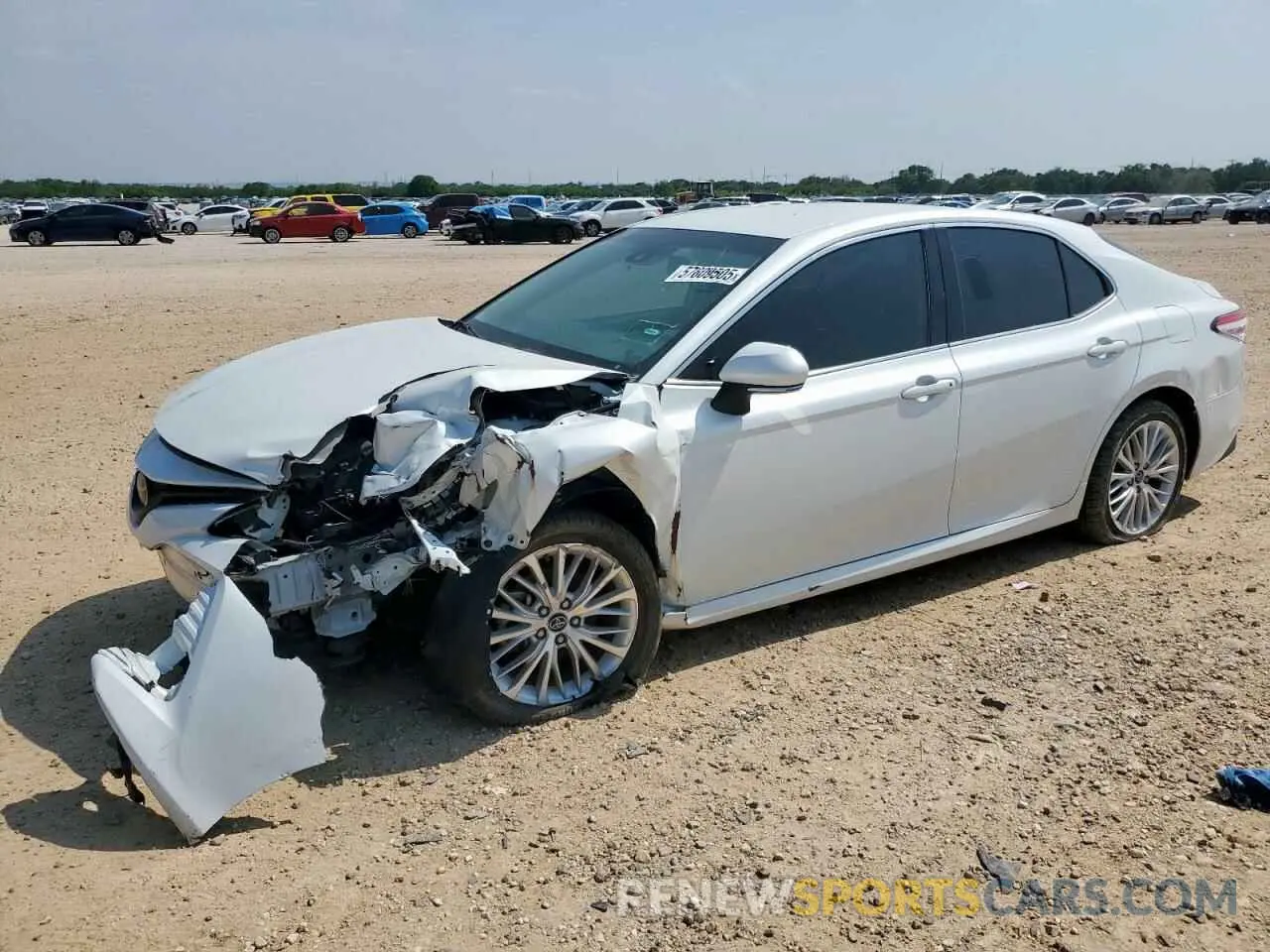 1 fotografías del automóvil dañado 4T1F11AK2LU899496 TOYOTA CAMRY 2020