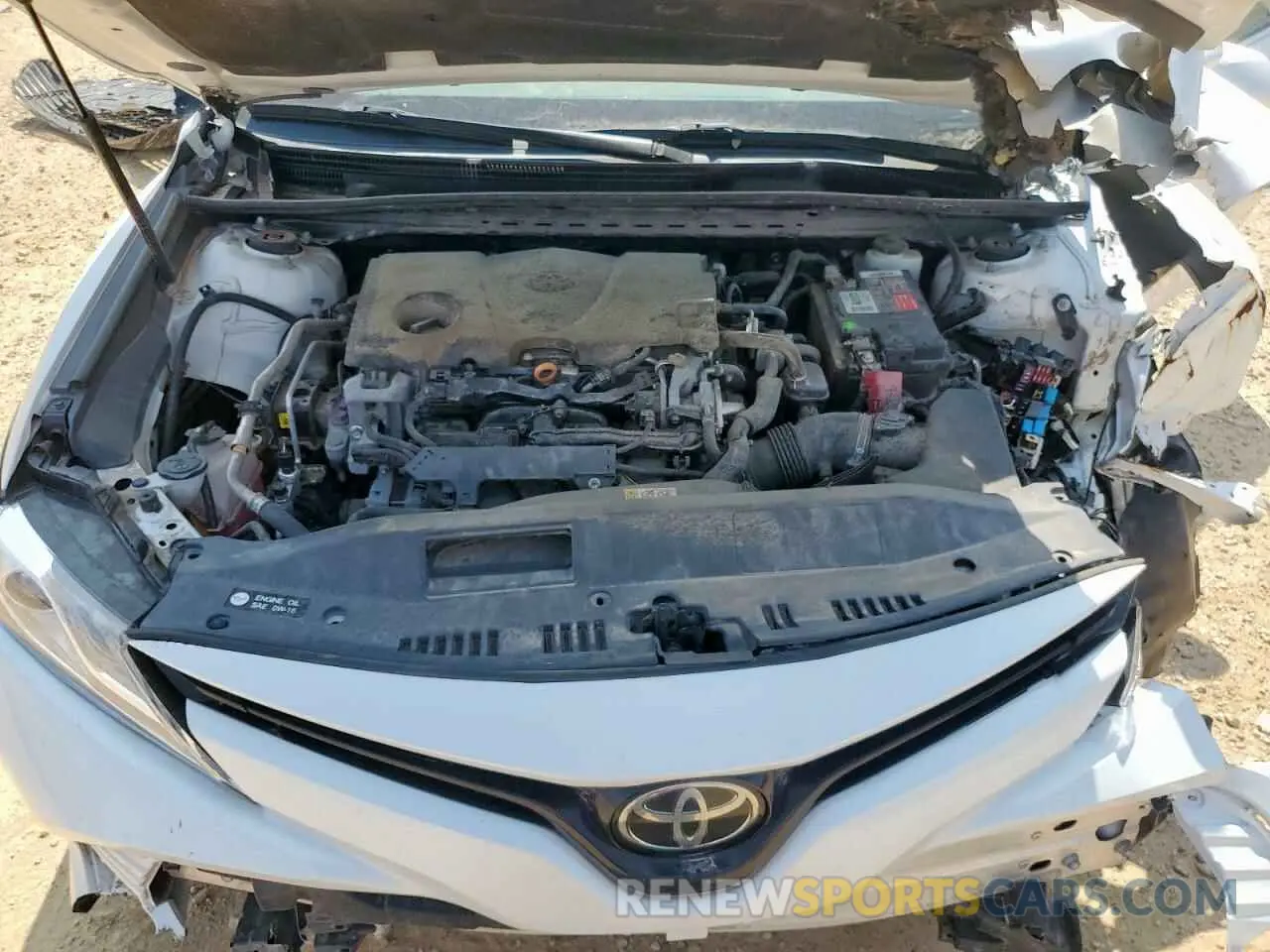 11 fotografías del automóvil dañado 4T1F11AK2LU899496 TOYOTA CAMRY 2020