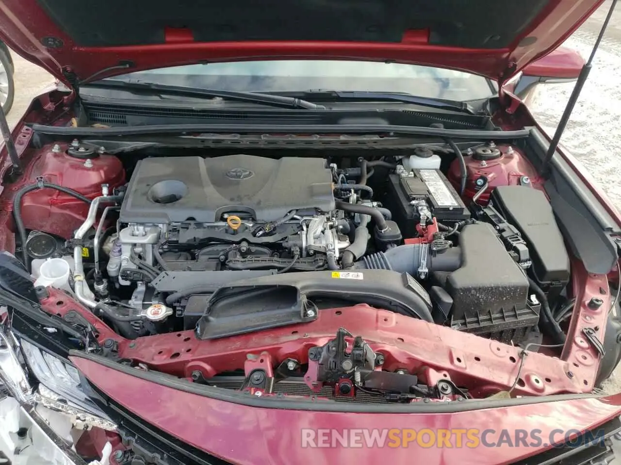 7 fotografías del automóvil dañado 4T1F11AK3LU970821 TOYOTA CAMRY 2020