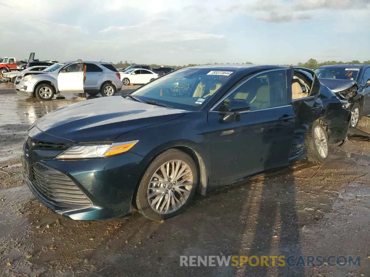 1 fotografías del automóvil dañado 4T1F11AK3LU987604 TOYOTA CAMRY 2020