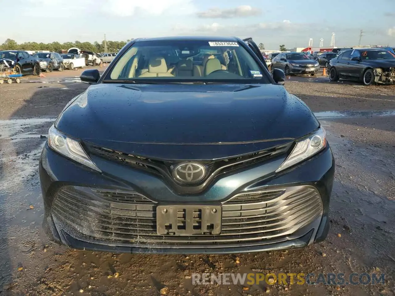 5 fotografías del automóvil dañado 4T1F11AK3LU987604 TOYOTA CAMRY 2020