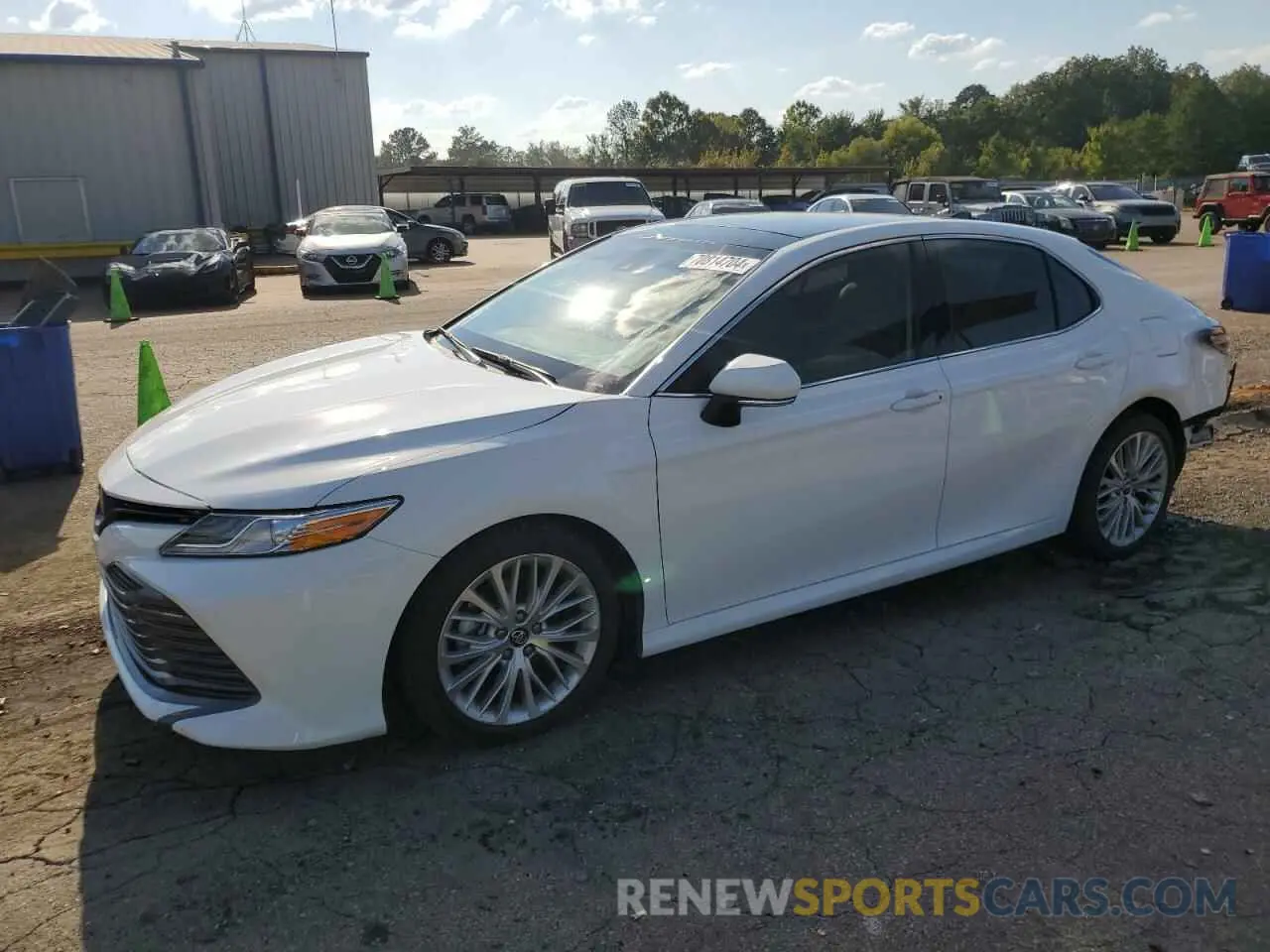 1 fotografías del automóvil dañado 4T1F11AK6LU302897 TOYOTA CAMRY 2020