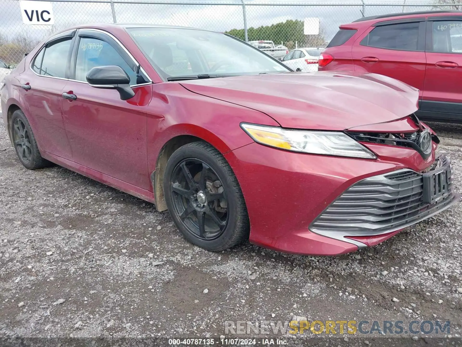1 fotografías del automóvil dañado 4T1F11AK8LU959796 TOYOTA CAMRY 2020