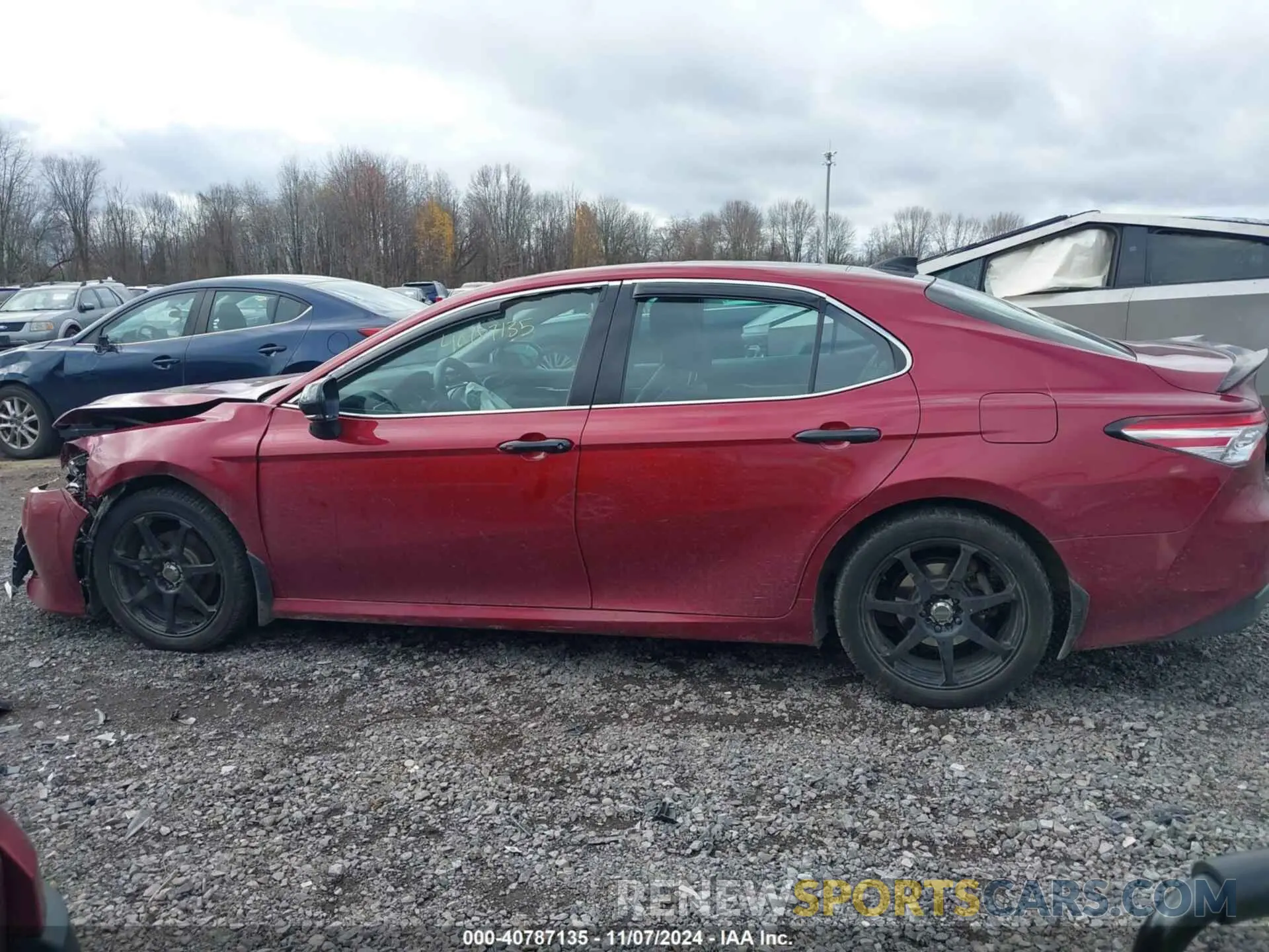 14 fotografías del automóvil dañado 4T1F11AK8LU959796 TOYOTA CAMRY 2020