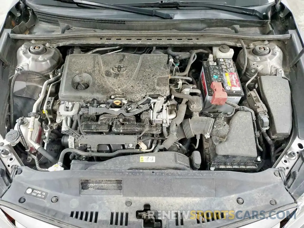 11 fotografías del automóvil dañado 4T1F11AK8LU961158 TOYOTA CAMRY 2020