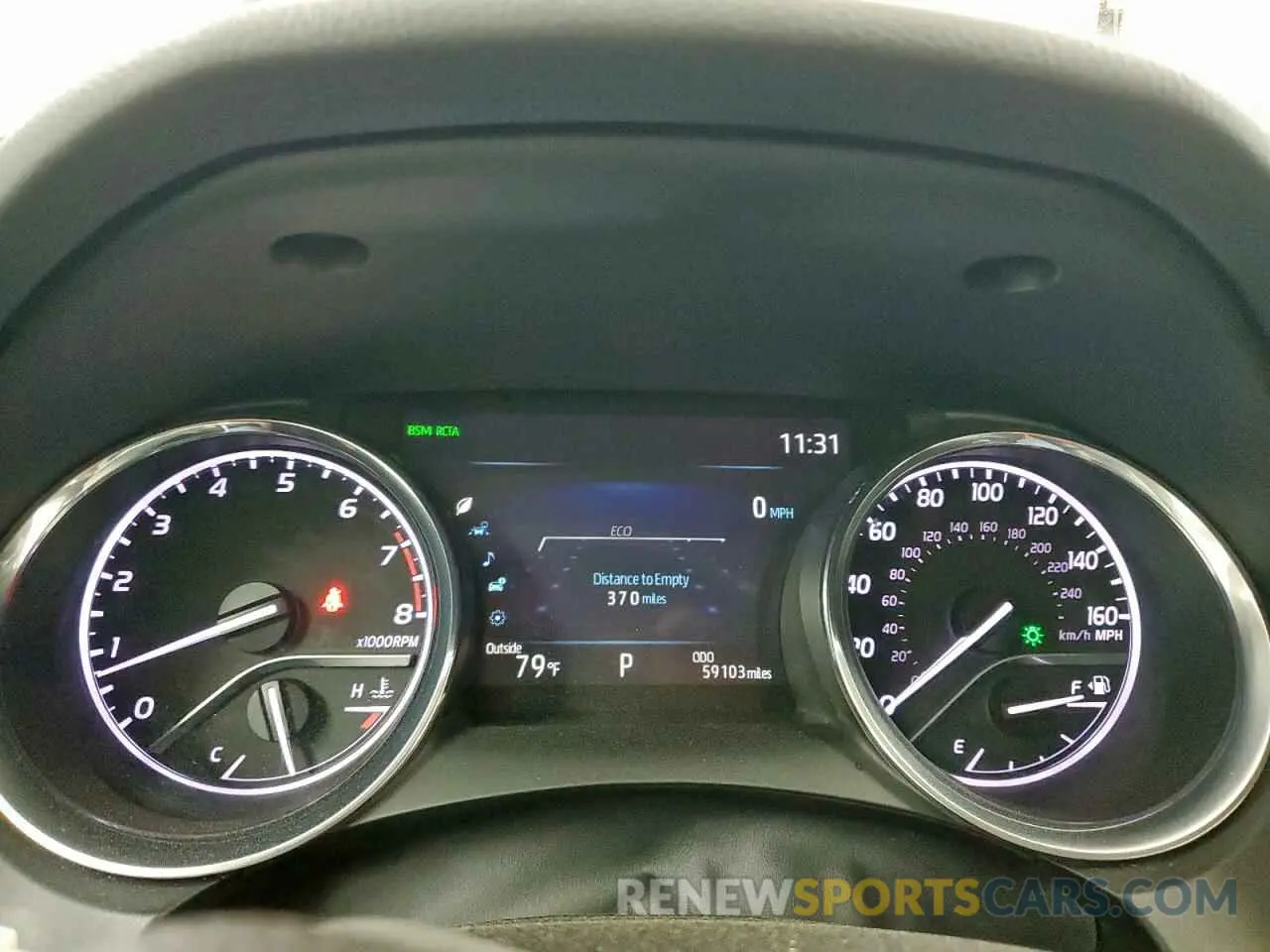 9 fotografías del automóvil dañado 4T1F11AK8LU961158 TOYOTA CAMRY 2020