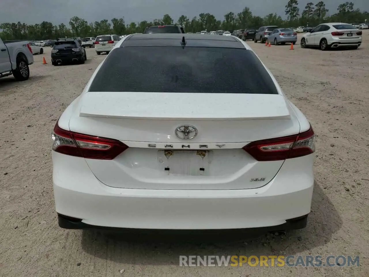 6 fotografías del automóvil dañado 4T1F11AK9LU975747 TOYOTA CAMRY 2020