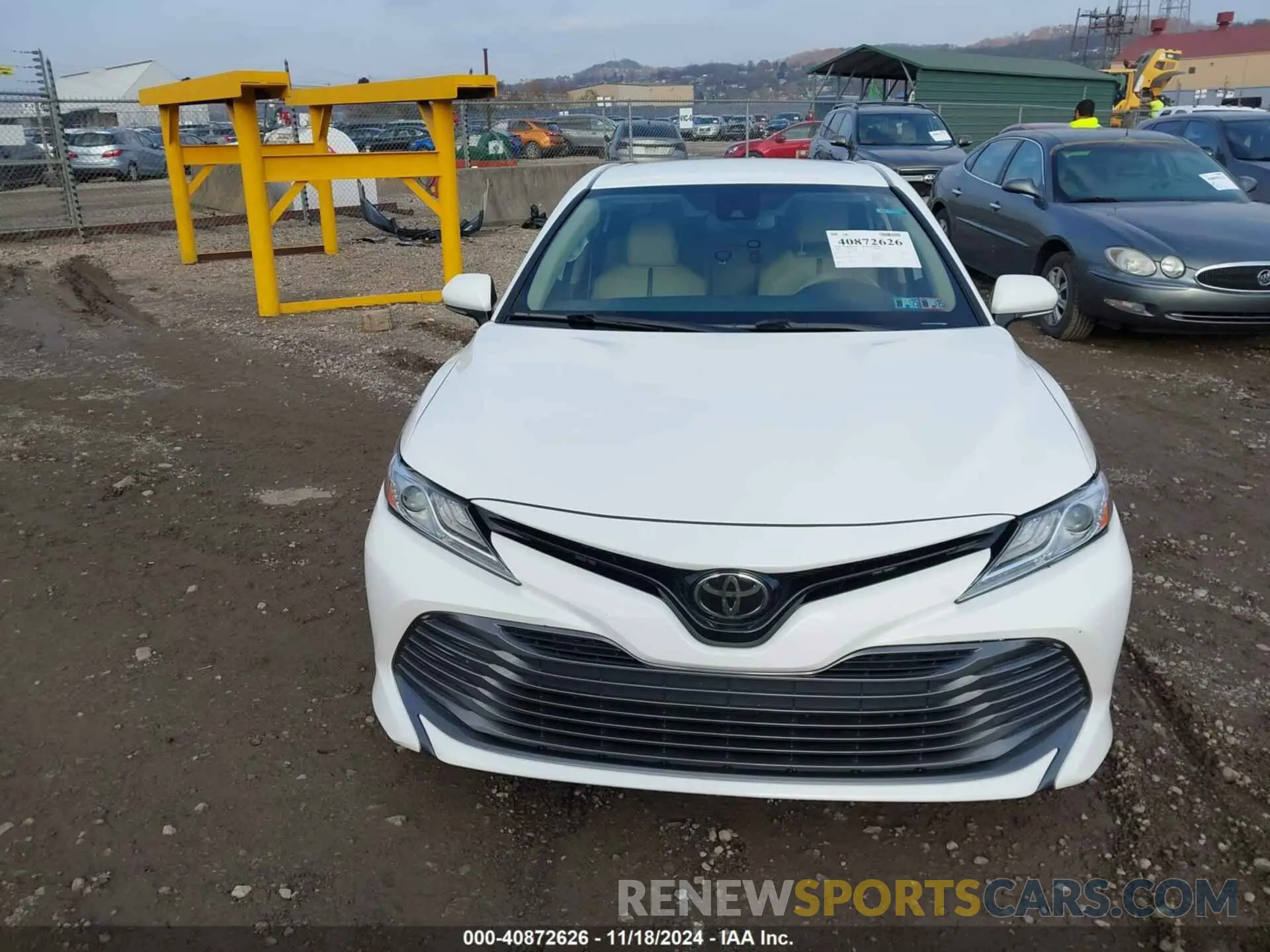 13 fotografías del automóvil dañado 4T1F11AKXLU886883 TOYOTA CAMRY 2020