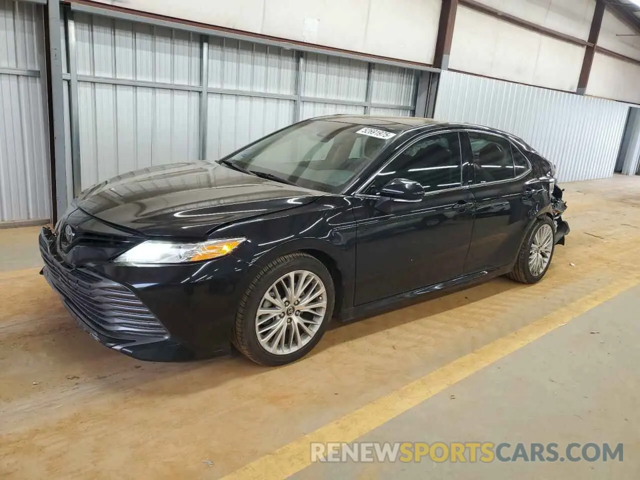 1 fotografías del automóvil dañado 4T1F11AKXLU888939 TOYOTA CAMRY 2020