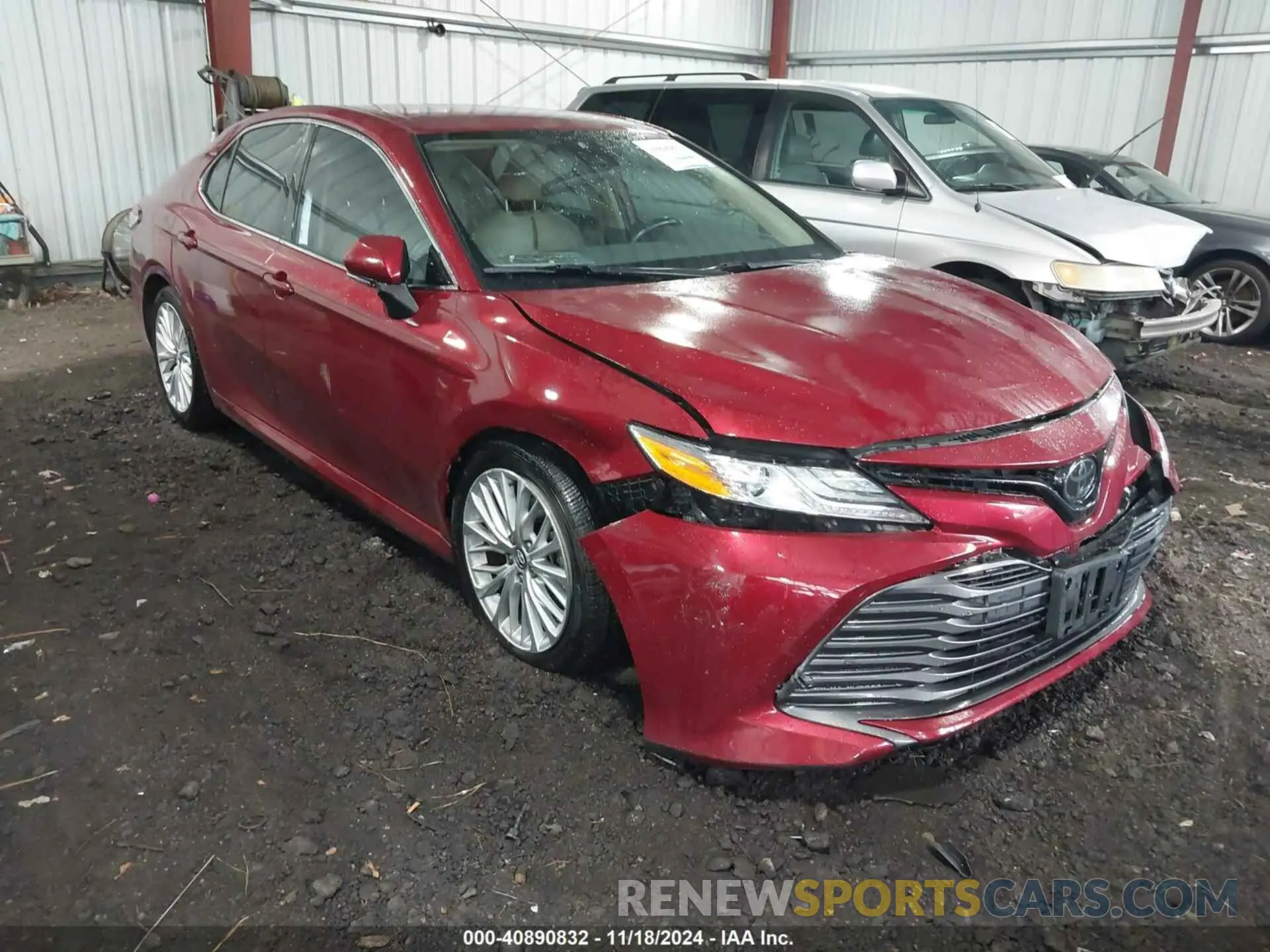 1 fotografías del automóvil dañado 4T1F11AKXLU919851 TOYOTA CAMRY 2020