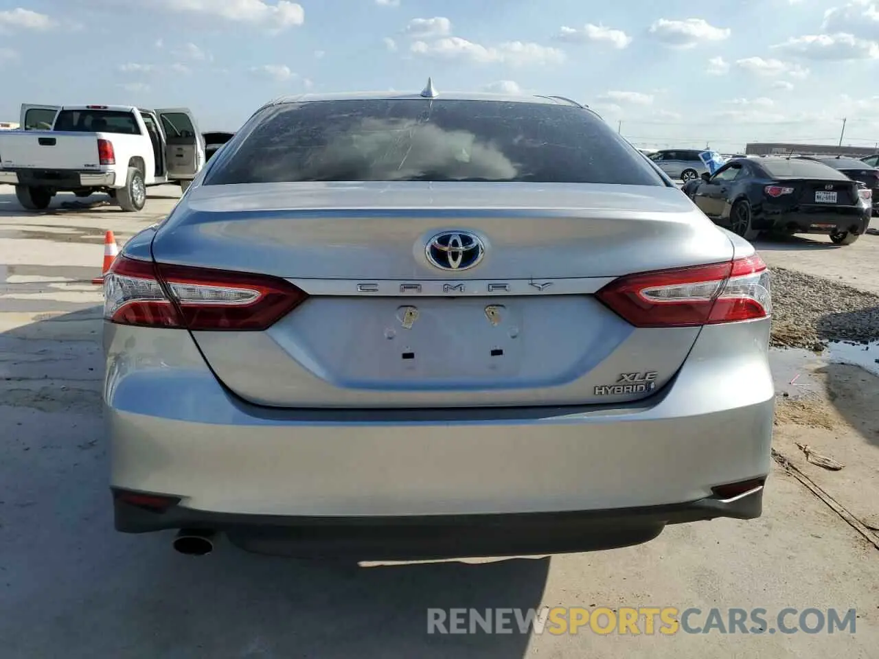 6 fotografías del automóvil dañado 4T1F31AK0LU525365 TOYOTA CAMRY 2020