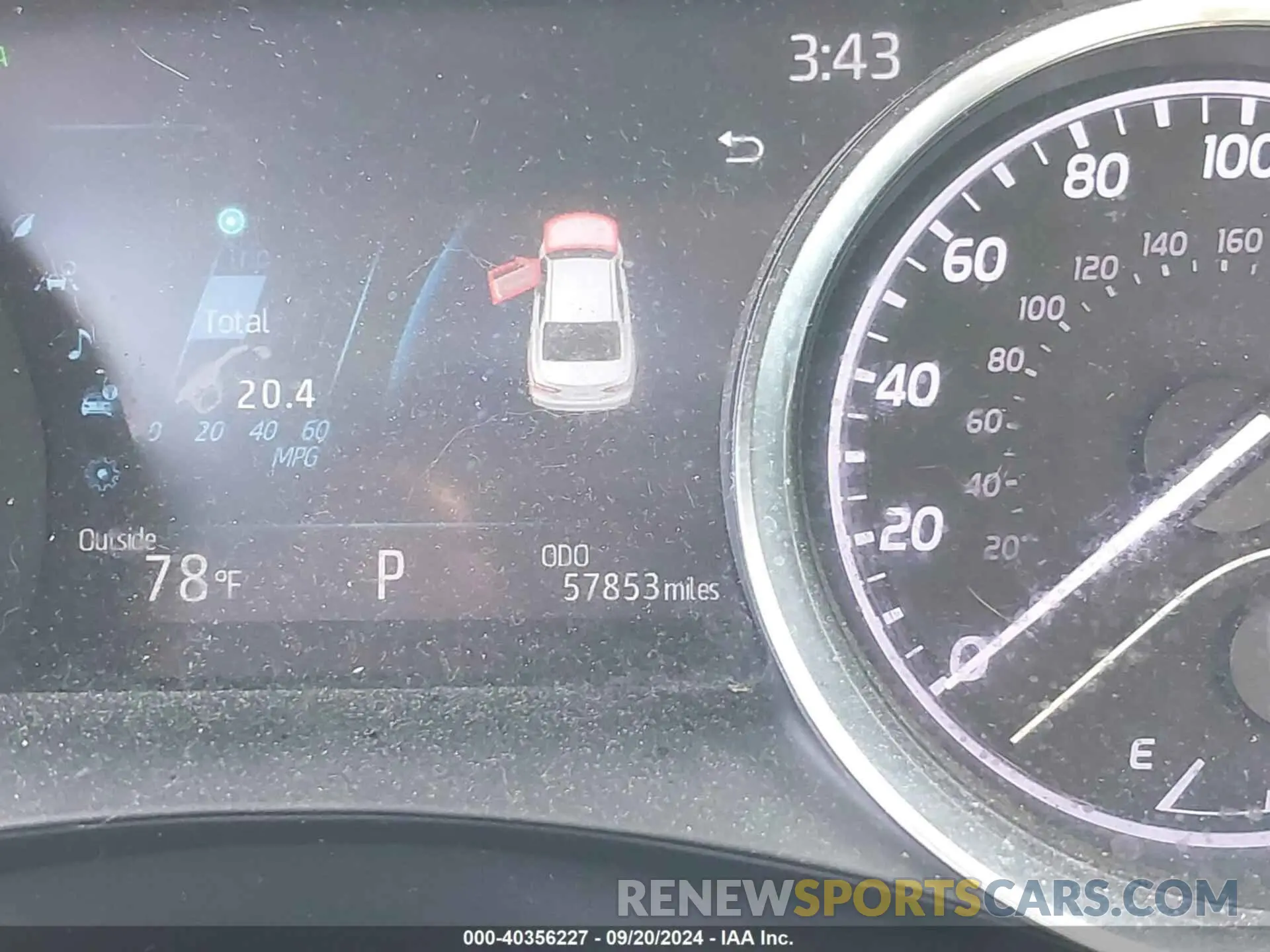 7 fotografías del automóvil dañado 4T1F31AK0LU542473 TOYOTA CAMRY 2020