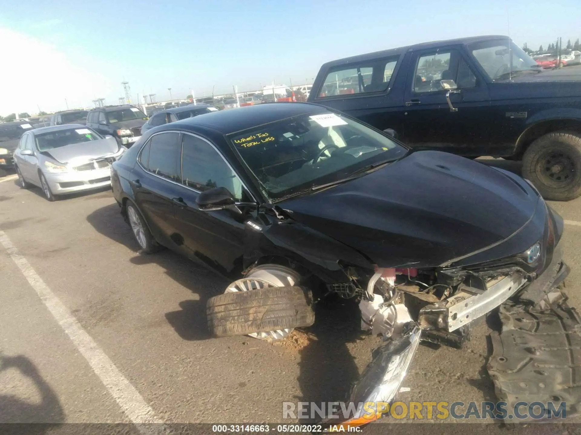 1 fotografías del automóvil dañado 4T1F31AK1LU015932 TOYOTA CAMRY 2020
