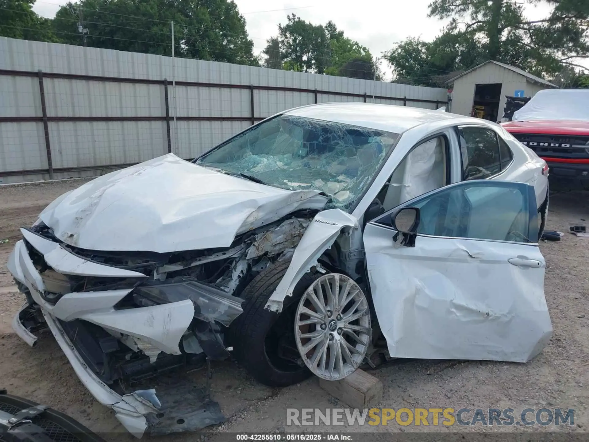 6 fotografías del automóvil dañado 4T1F31AK2LU523486 TOYOTA CAMRY 2020
