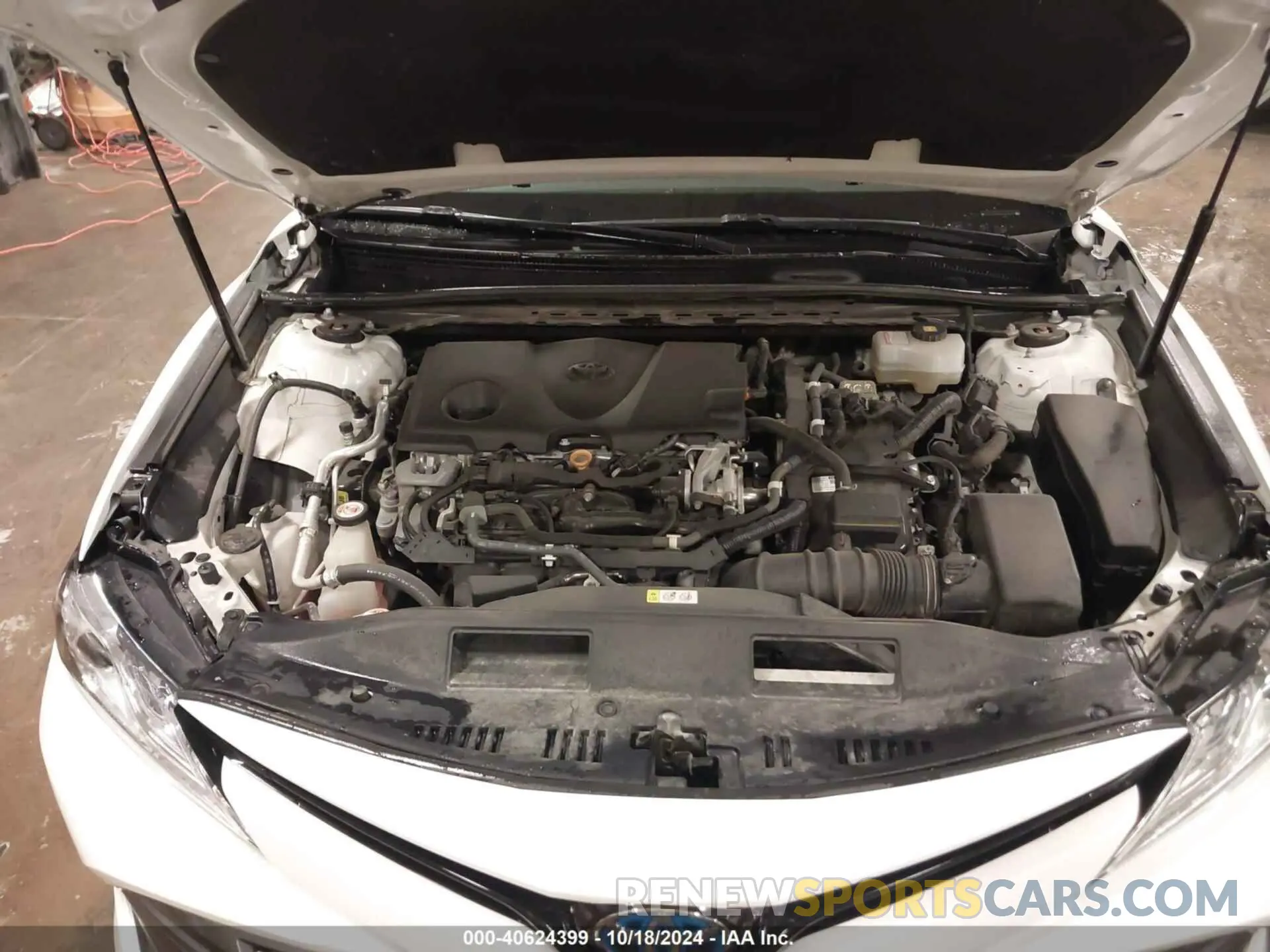 10 fotografías del automóvil dañado 4T1F31AK2LU524444 TOYOTA CAMRY 2020