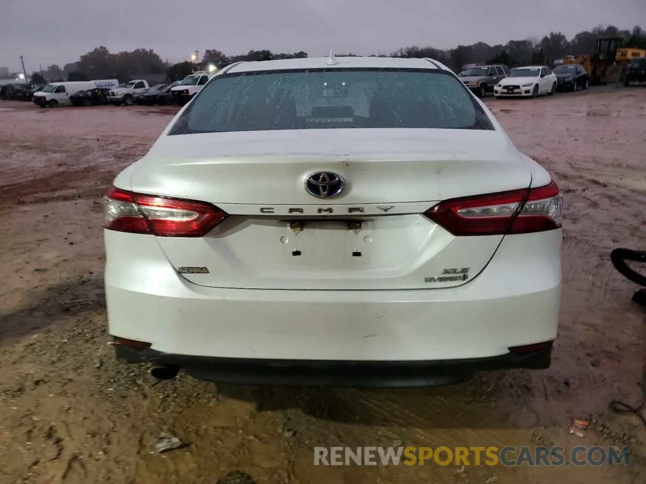 6 fotografías del automóvil dañado 4T1F31AK2LU524850 TOYOTA CAMRY 2020