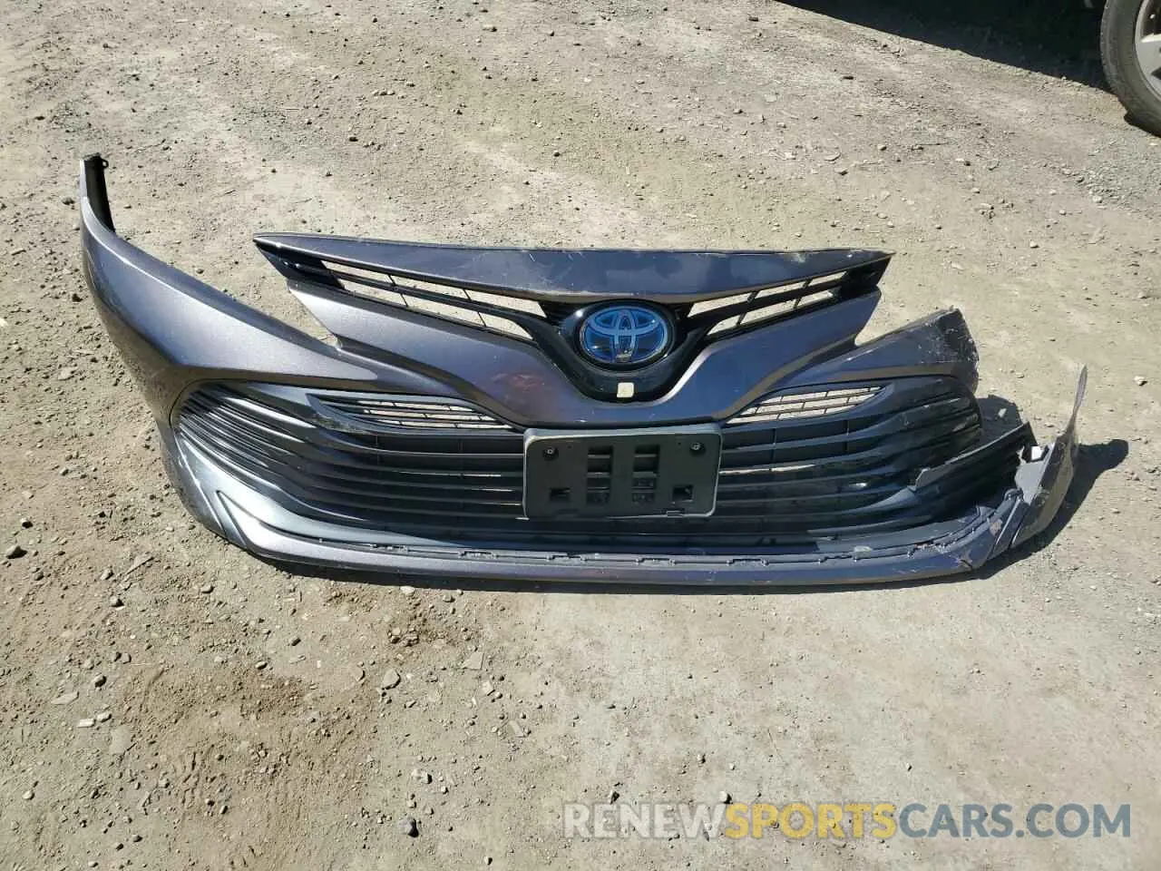 12 fotografías del automóvil dañado 4T1F31AK2LU532236 TOYOTA CAMRY 2020