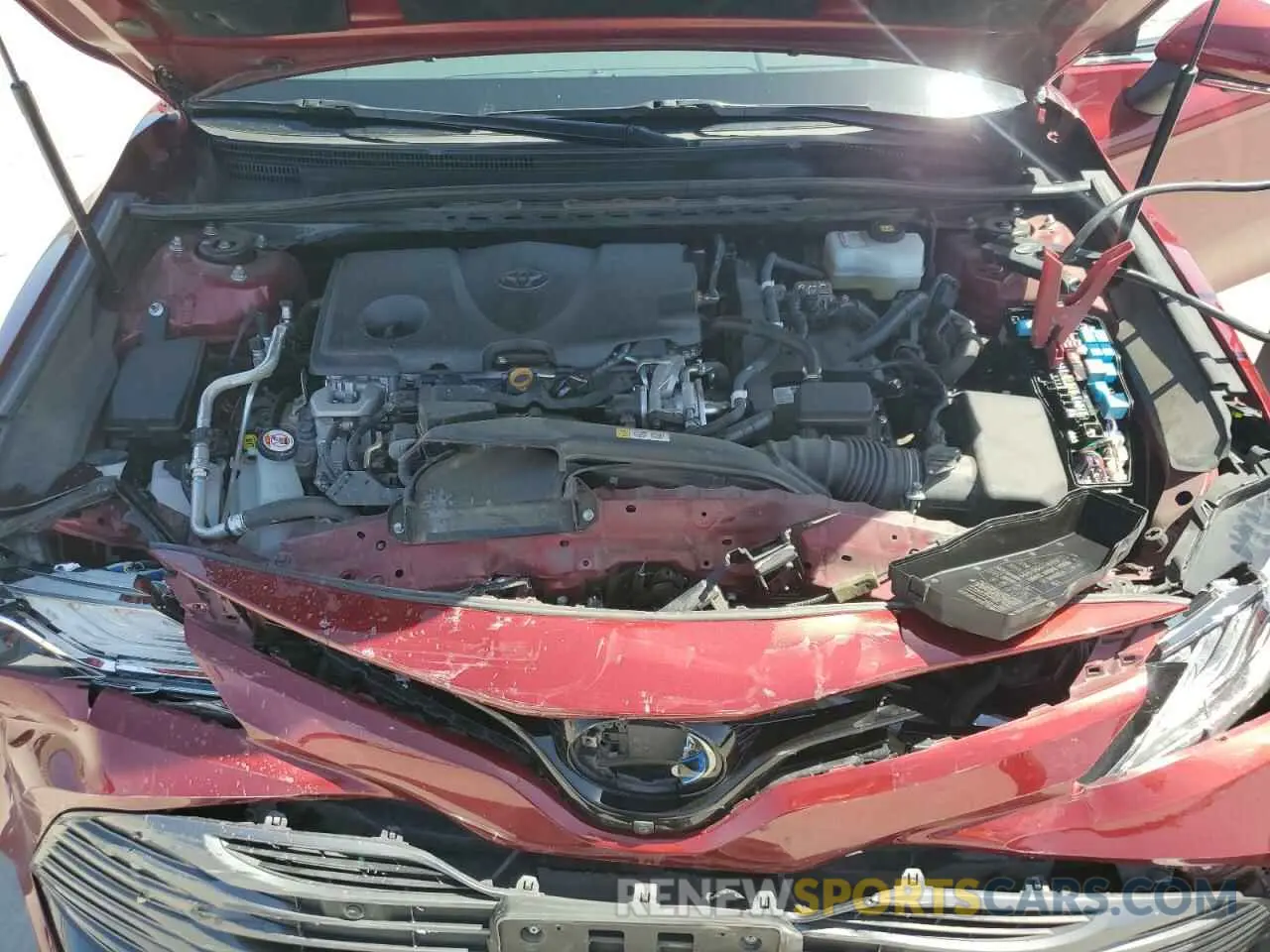 11 fotografías del automóvil dañado 4T1F31AK3LU012384 TOYOTA CAMRY 2020
