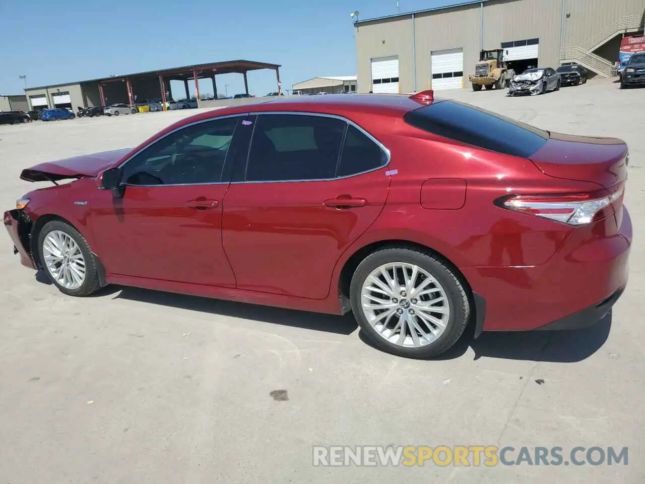 2 fotografías del automóvil dañado 4T1F31AK3LU012384 TOYOTA CAMRY 2020
