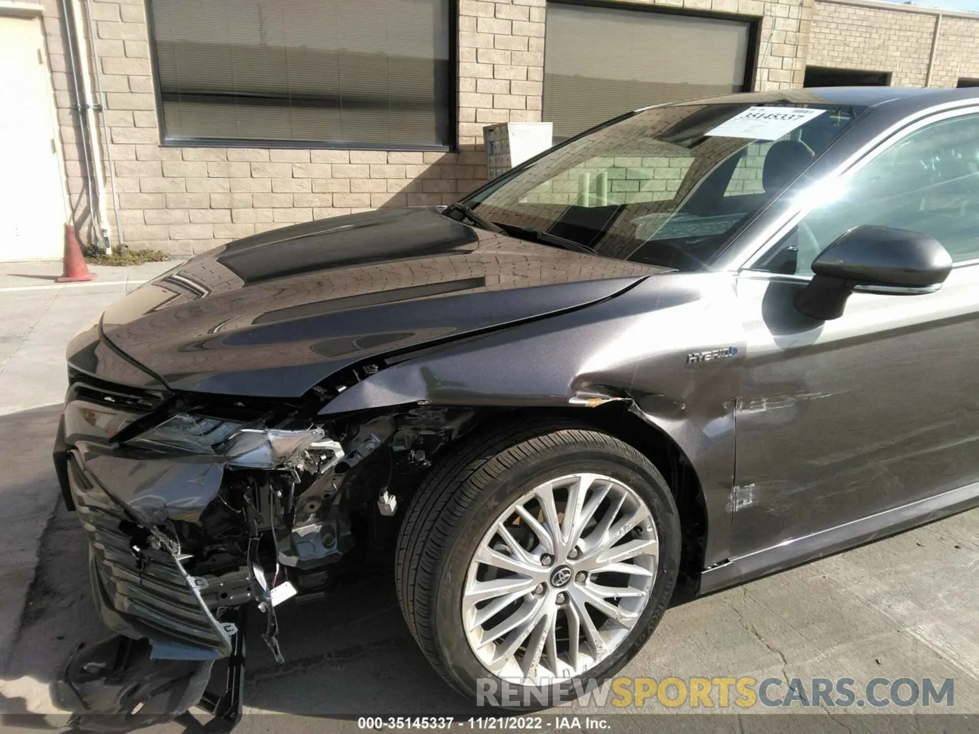 6 fotografías del automóvil dañado 4T1F31AK3LU522444 TOYOTA CAMRY 2020