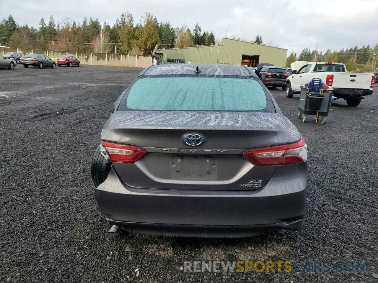 6 fotografías del automóvil dañado 4T1F31AK4LU521464 TOYOTA CAMRY 2020