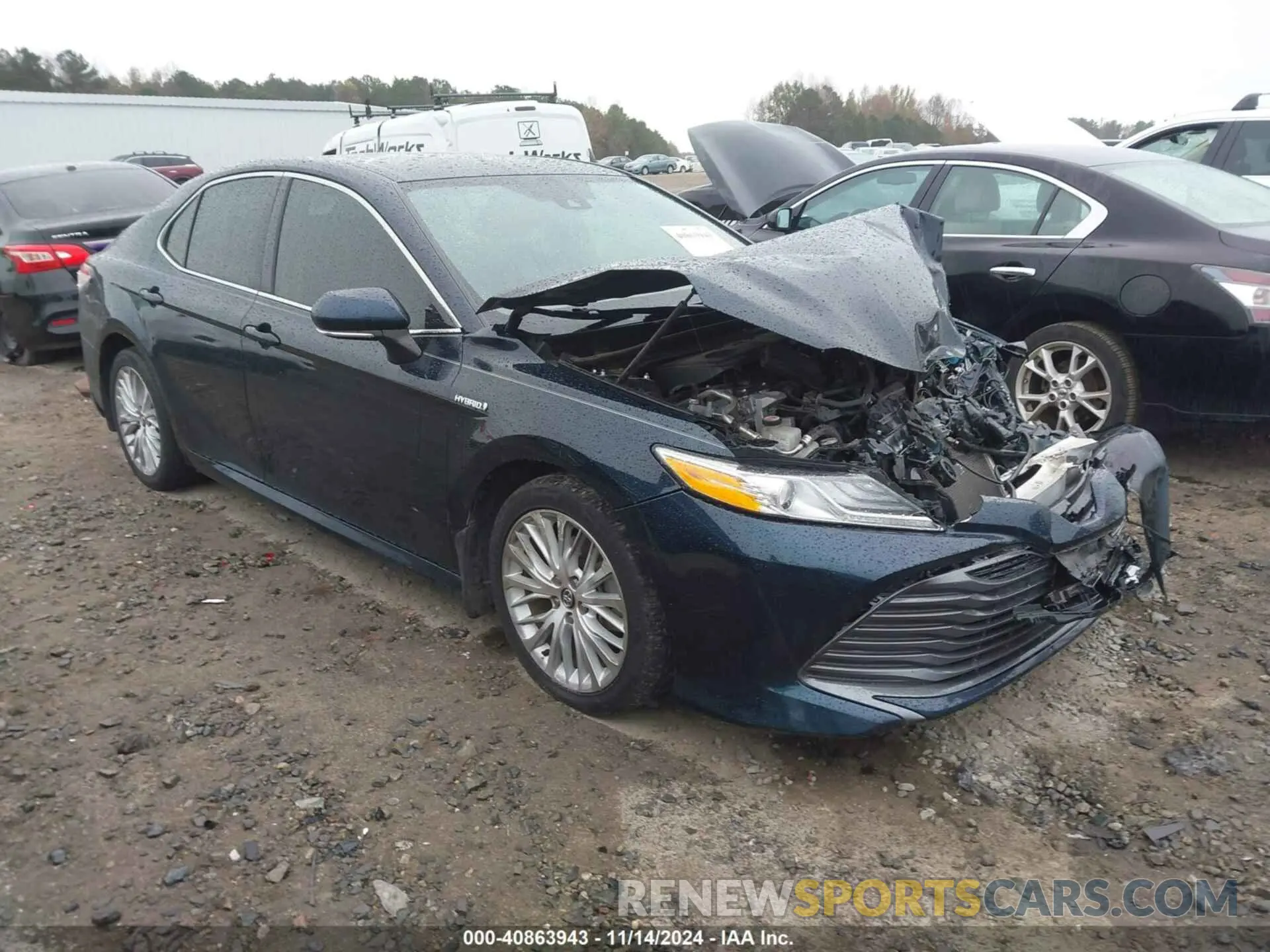 1 fotografías del automóvil dañado 4T1F31AK4LU530956 TOYOTA CAMRY 2020